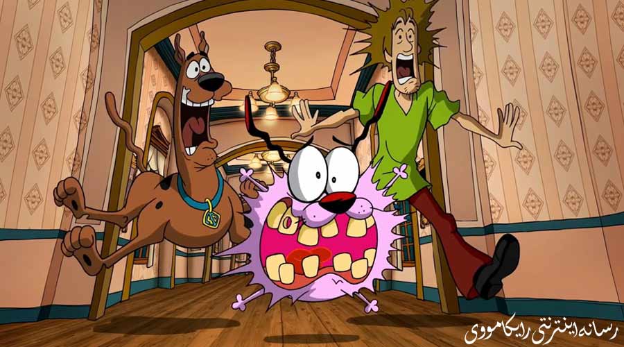 دانلود انیمیشن Scooby Doo Meets Courage the Cowardly Dog 2021 اسکوبی دوو ملاقات با سگ ترسو دوبله فارسی