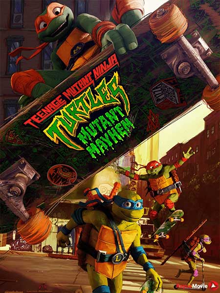 دانلود انیمیشن Teenage Mutant Ninja Turtles: Mutant Mayhem 2023 لاک پشت های نینجای نوجوان: آشوب جهش یافته