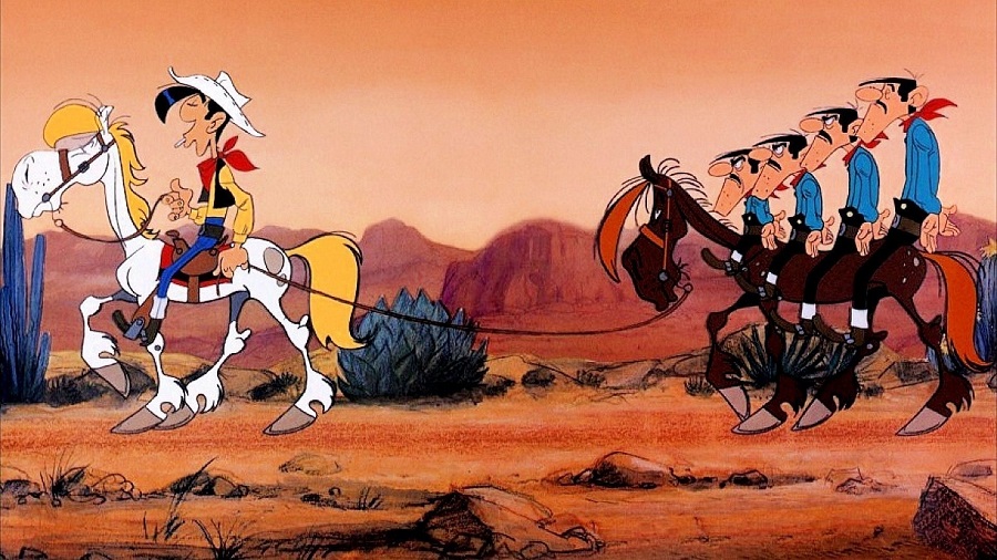 دانلود انیمیشن Lucky Luke: Ballad of the Daltons 1978 لوک خوش شانس: تصنیف دالتون ها