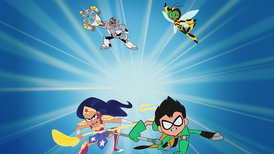دانلود انیمیشن Teen Titans Go! & DC Super Hero Girls: Mayhem in the Multiverse 2022 تایتان های نوجوان به پیش و دختران ابرقهرمان دی سی: آشوب در مولتی ورس