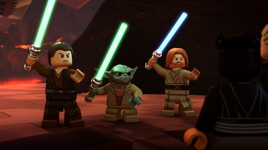 دانلود سریال لگو جنگ ستارگان: تاریخ یودا Lego Star Wars: The Yoda Chronicles 2013