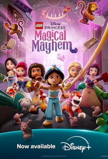 دانلود انیمیشن Lego Disney Princess: Magical Mayhem 2026 پرنسس های لگویی دیزنی: آشوب جادویی