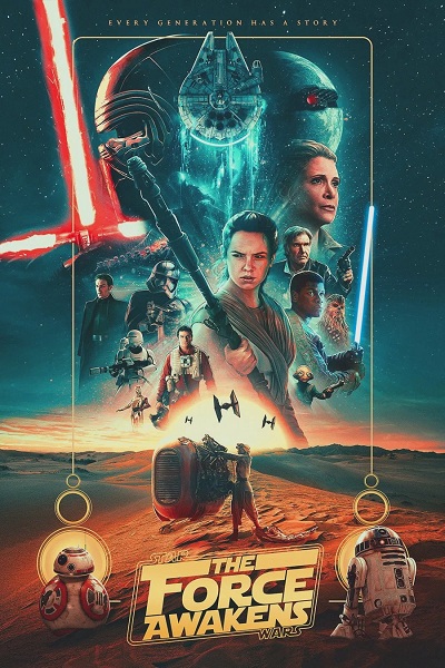 دانلود فیلم Star Wars: Episode VII – The Force Awakens 2015 جنگ ستارگان: اپیزود 7 – نیرو برمی‌خیزد