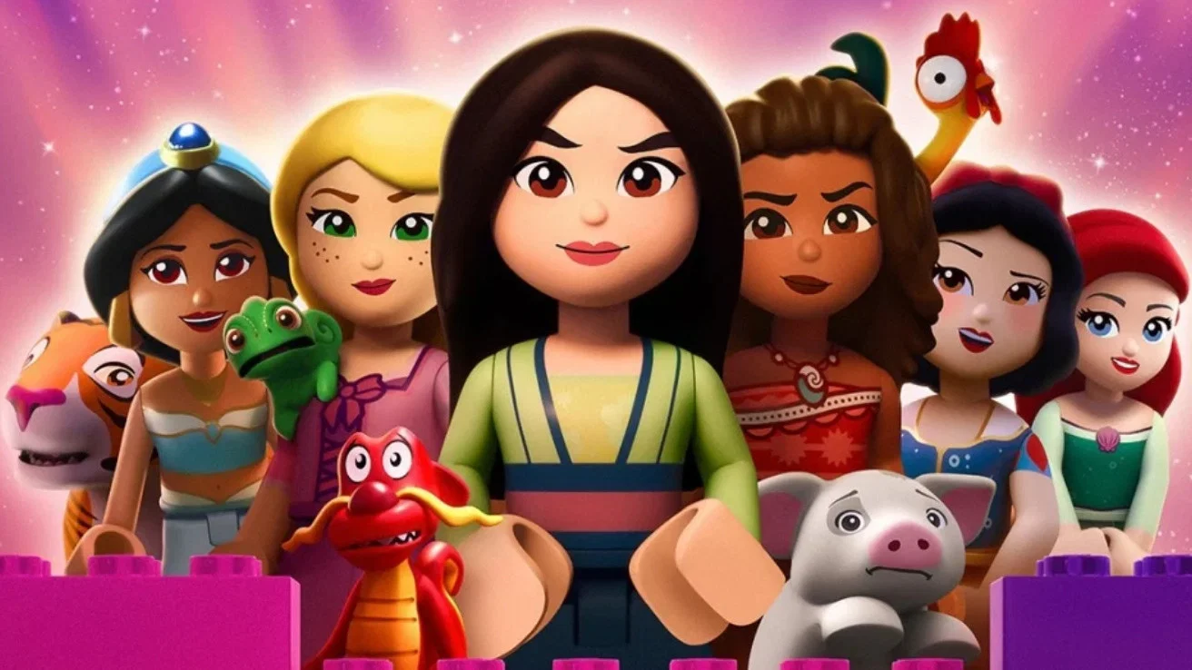 دانلود انیمیشن Lego Disney Princess: Magical Mayhem 2026 پرنسس های لگویی دیزنی: آشوب جادویی
